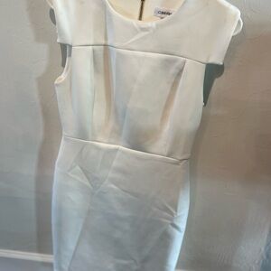 Calvin Klein Ivory Dress